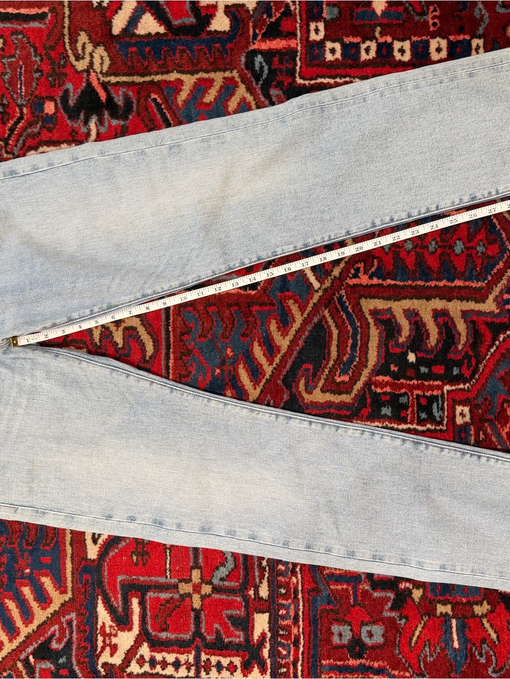 Levi’s 511 Made and Crafted Light Wash Selvedge Men’s Jeans - Casual Slim Fit